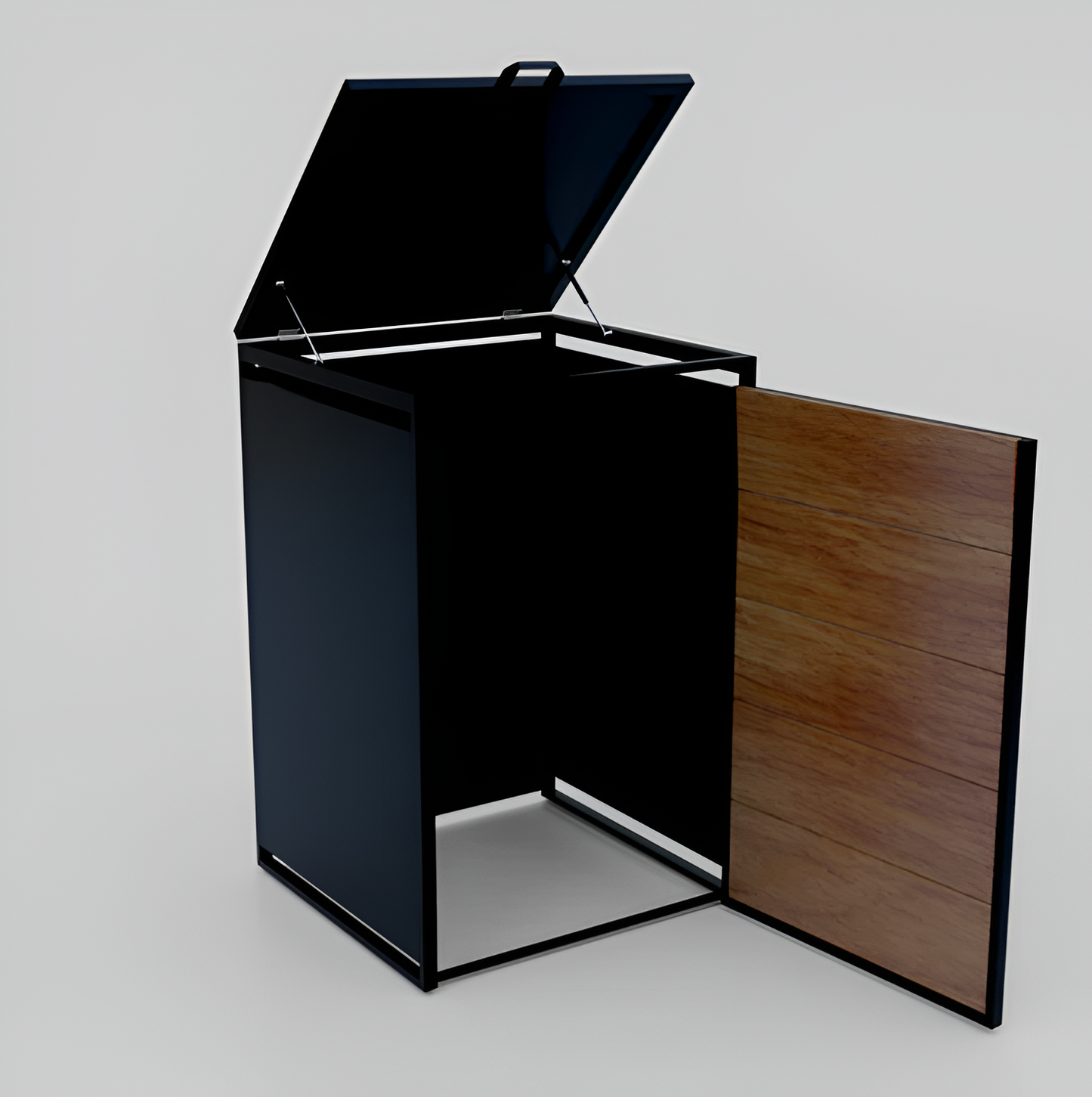 Garbage Bin Enclosure – Outdoor Trash Can Cover & Organizer