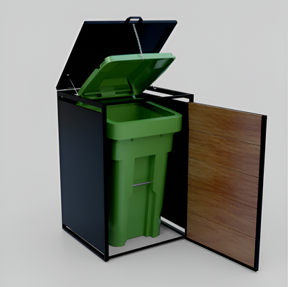 Garbage Bin Enclosure – Outdoor Trash Can Cover & Organizer