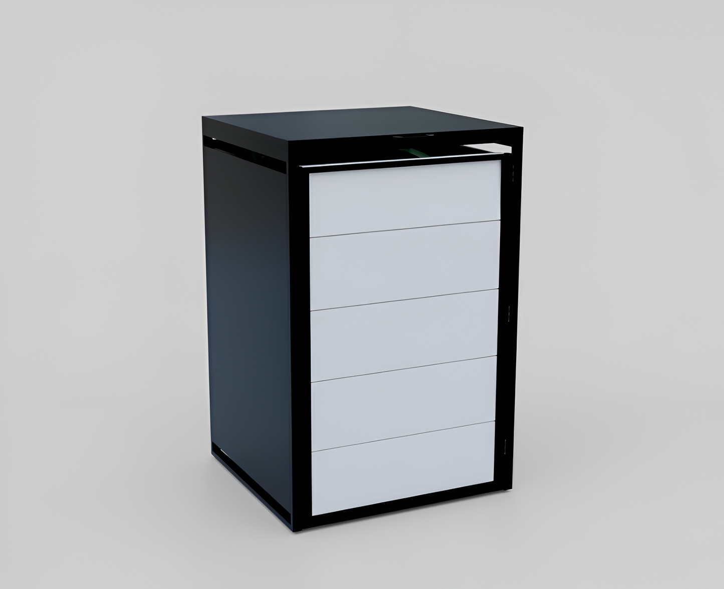 Garbage Bin Enclosure – Outdoor Trash Can Cover & Organizer