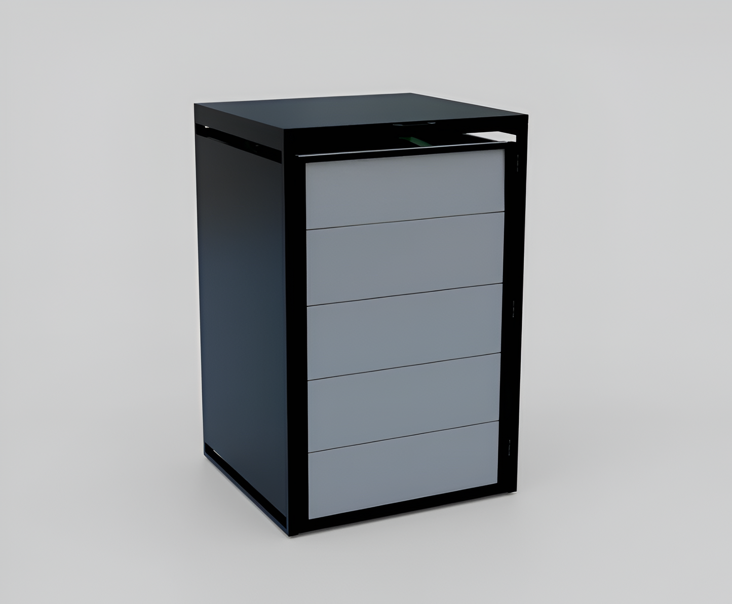 Garbage Bin Enclosure – Outdoor Trash Can Cover & Organizer