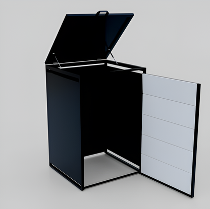 Garbage Bin Enclosure – Outdoor Trash Can Cover & Organizer