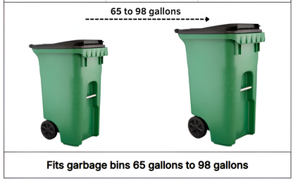 Garbage Bin Enclosure – Outdoor Trash Can Cover & Organizer