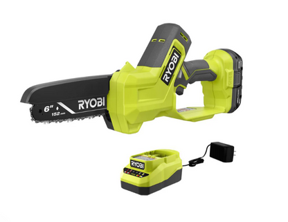 18V ONE+ 6” Pruning Chainsaw Kit – Cordless Compact Power Saw