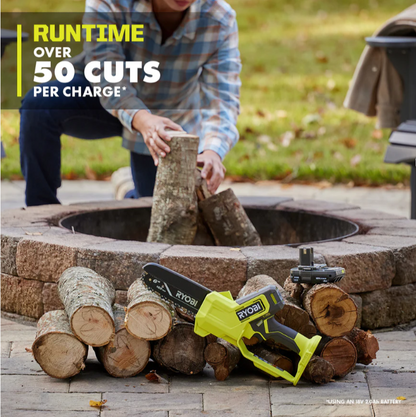 18V ONE+ 6” Pruning Chainsaw Kit – Cordless Compact Power Saw