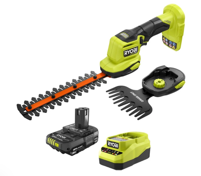 Trim Smarter – 18V ONE+ HP Compact Brushless Shear/Shrubber Kit