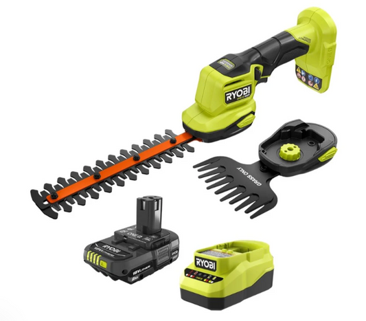 Trim Smarter – 18V ONE+ HP Compact Brushless Shear/Shrubber Kit