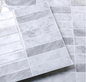 Grey Peel and Stick Backsplash Tiles – 15-sheet 12"x12" Subway Stack Bond Pattern for Kitchen Walls