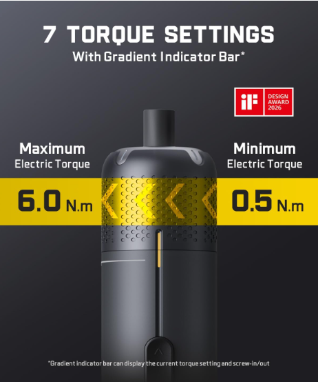 Cordless Electric Screwdriver Set – 7 Torque Settings, 20 Magnetic Bits, 1/4” Hex & 90° Adapter for Home Repairs