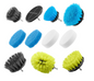 11-Piece Scrubber Accessory Kit – Compatible Brushes & Pads for RYOBI USB Lithium Power Scrubber