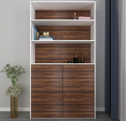 Wood Grain Contact Paper – Walnut Peel & Stick Countertop Vinyl Wrap, Dark Brown Self-Adhesive for Cabinets (12” x 120”)