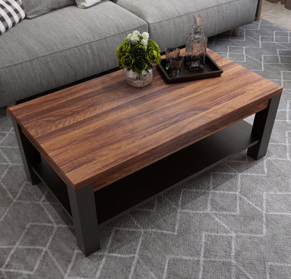 Wood Grain Contact Paper – Walnut Peel & Stick Countertop Vinyl Wrap, Dark Brown Self-Adhesive for Cabinets (12” x 120”)