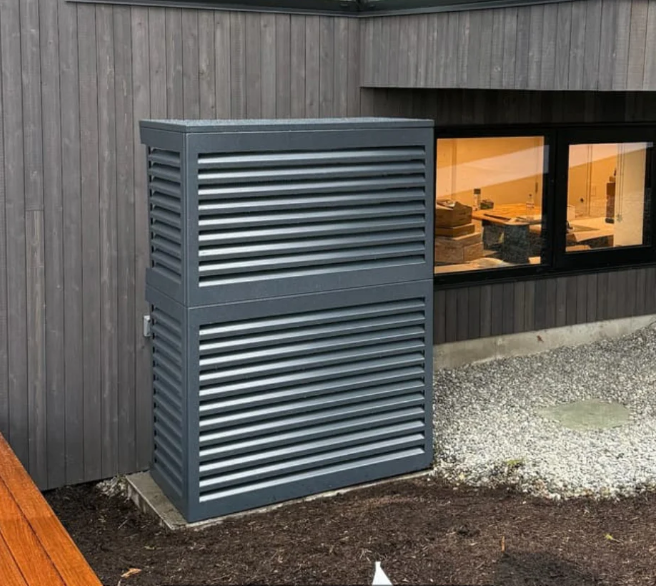 Mini-Split AC Cover - Dual Fan