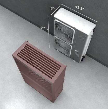 Mini-Split AC Cover - Dual Fan