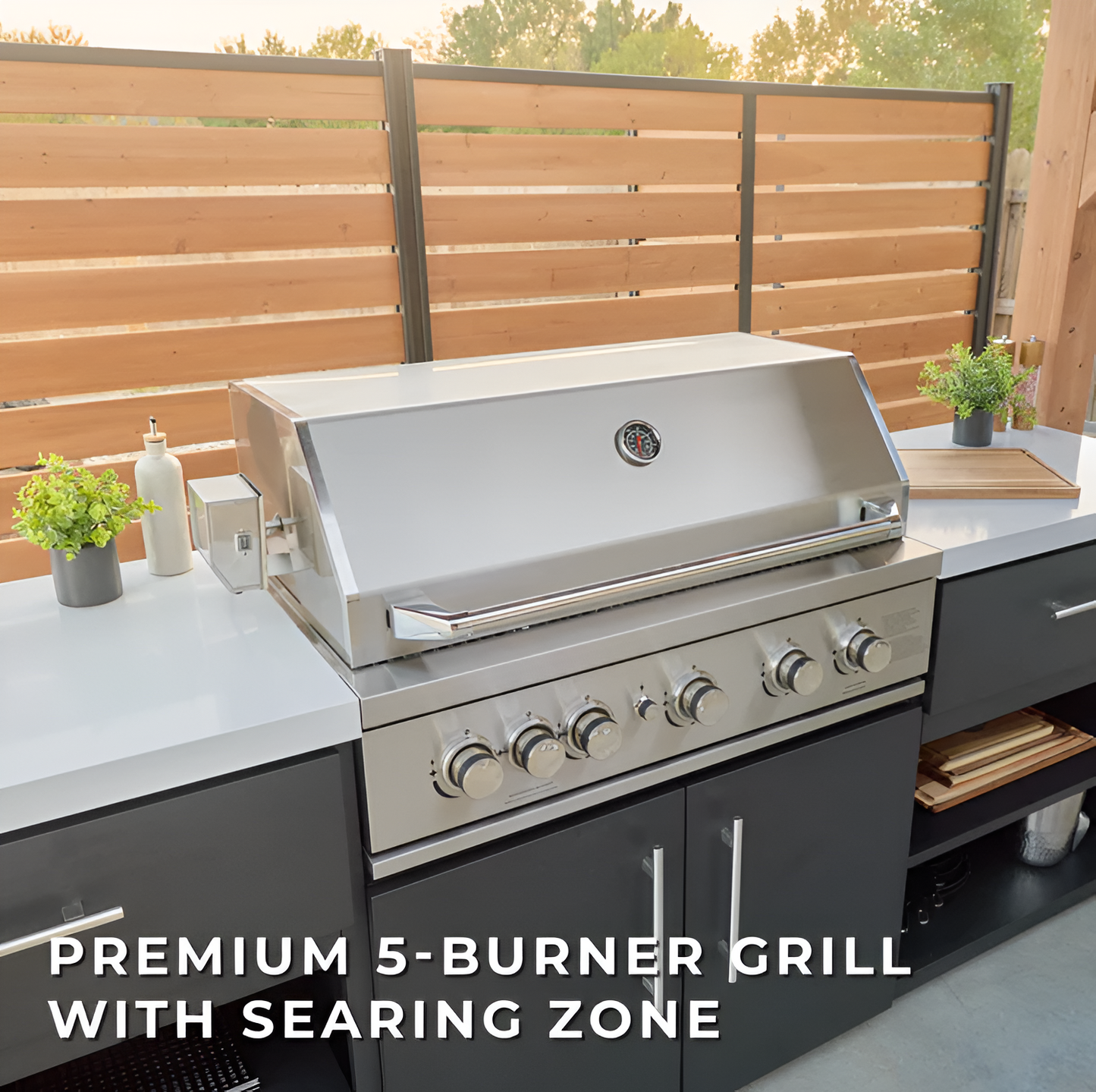 Timber Rock Outdoor Grill Cook Station