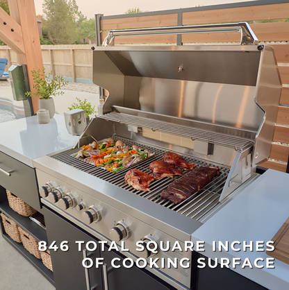 Timber Rock Outdoor Grill Cook Station