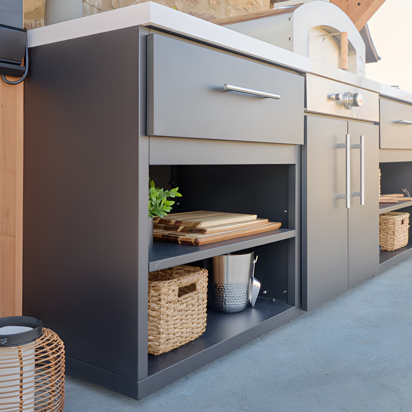 Timber Rock Outdoor Pizza Oven Cook Station