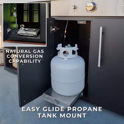 Timber Rock Outdoor Pizza Oven Cook Station