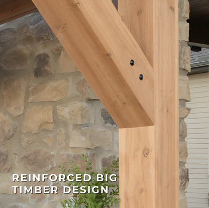 Timber Rock Outdoor Pizza Oven Cook Station