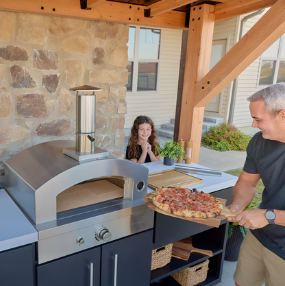 Timber Rock Outdoor Pizza Oven Cook Station