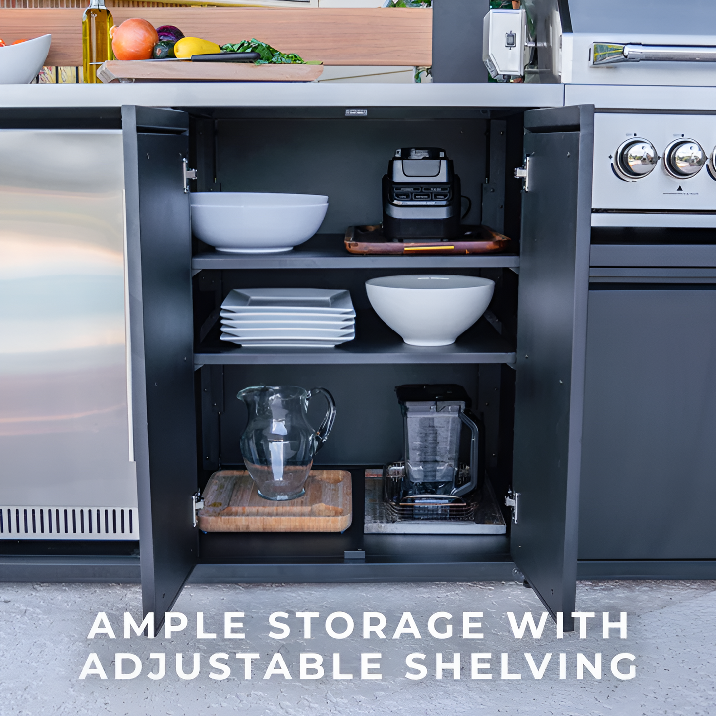 Fusion Flame Outdoor Kitchen