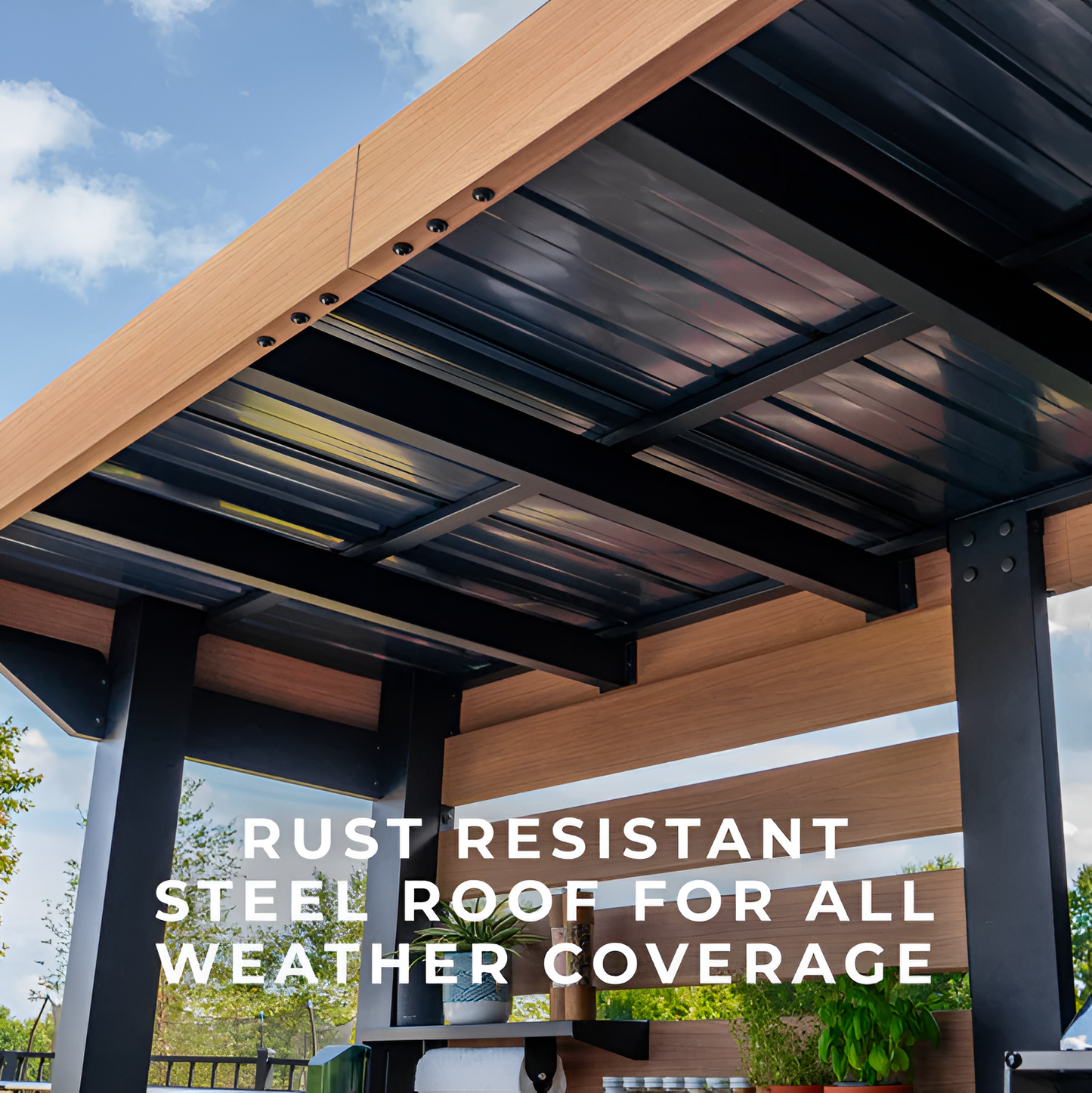 Fusion Flame Outdoor Kitchen