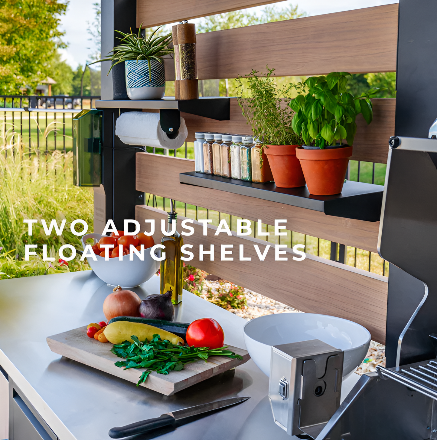 Fusion Flame Outdoor Kitchen