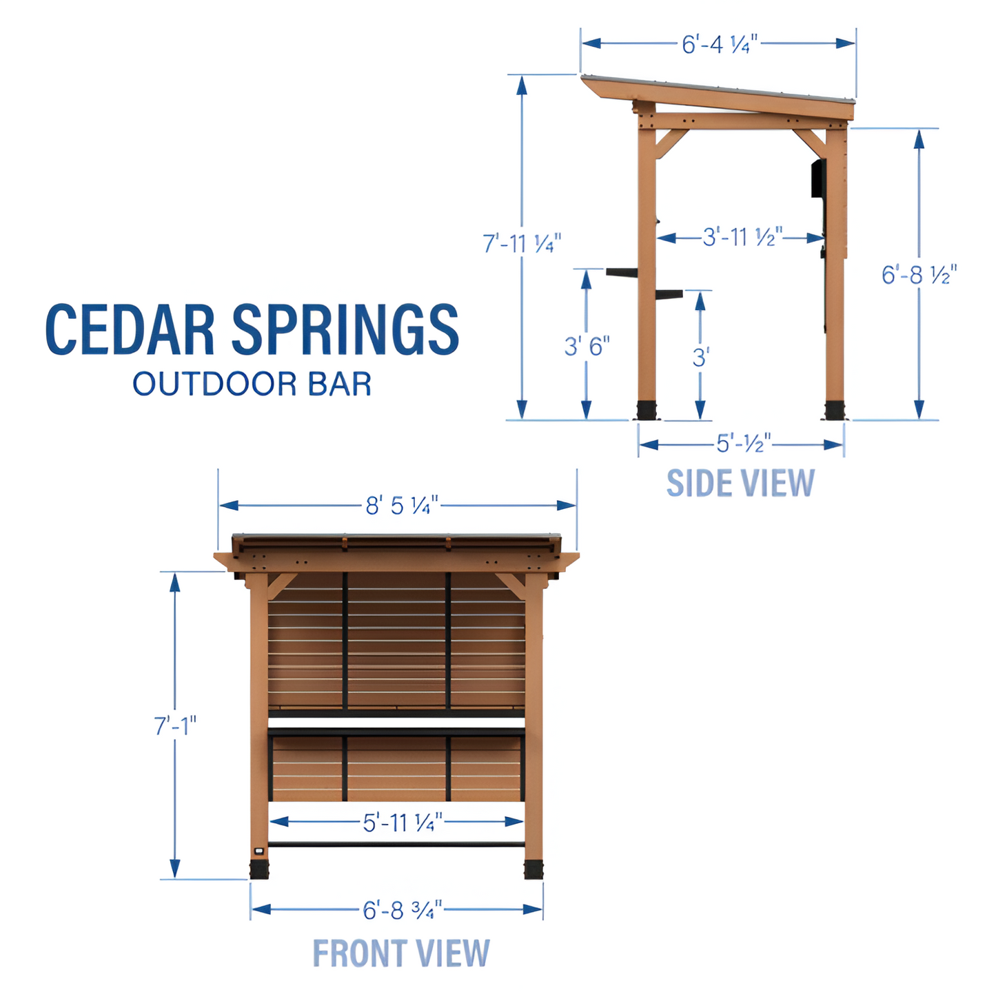Cedar Springs Outdoor Bar
