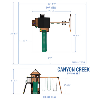Canyon Creek Swing Set