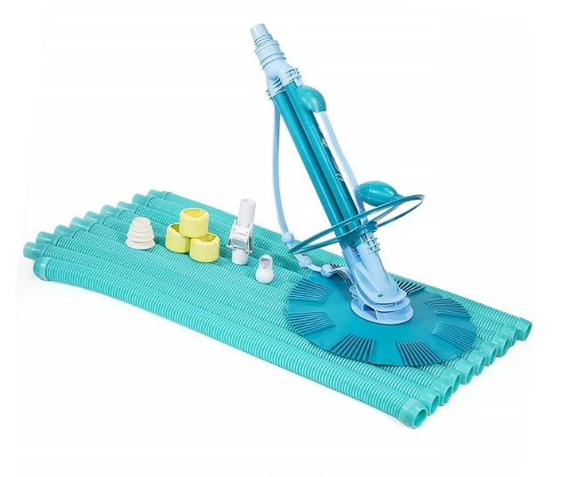 Automatic Suction Side Pool Cleaner, Creepy Crawler Pool Vacuum with Hose Set