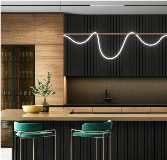 4-Piece Wood Slat Wall Panel – 47.2"x23.6" Natural Oak Peel & Stick Acoustic 3D Sound Absorbing Decor