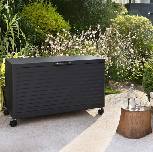 Outdoor Storage Series – Deck Box Horizon 134 US Gallon – Large Weatherproof Patio Storage
