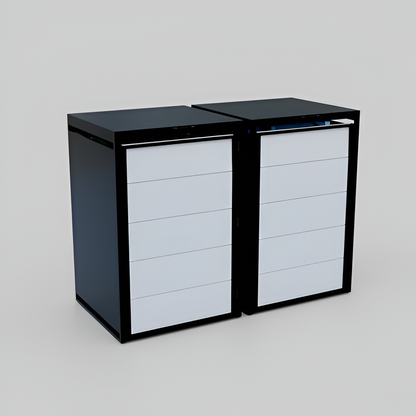 Garbage Bin Enclosure – Outdoor Trash Can Cover & Organizer