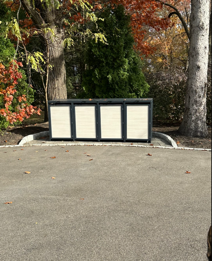 Garbage Bin Enclosure – Outdoor Trash Can Cover & Organizer