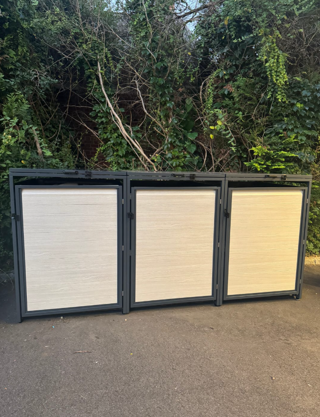 Garbage Bin Enclosure – Outdoor Trash Can Cover & Organizer