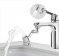 1080° Swivel Faucet Extender – Dual Mode Splash Aerator with 360° Rotation for Kitchen & Bathroom