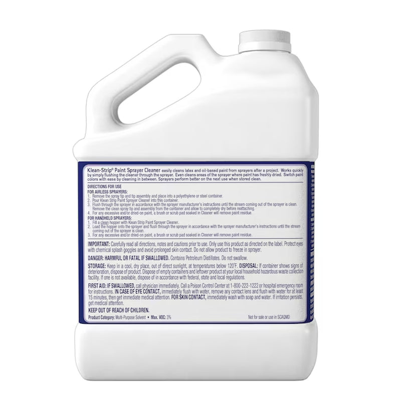 Paint Sprayer Cleaner Liquid 128 Fluid Ounce(S)