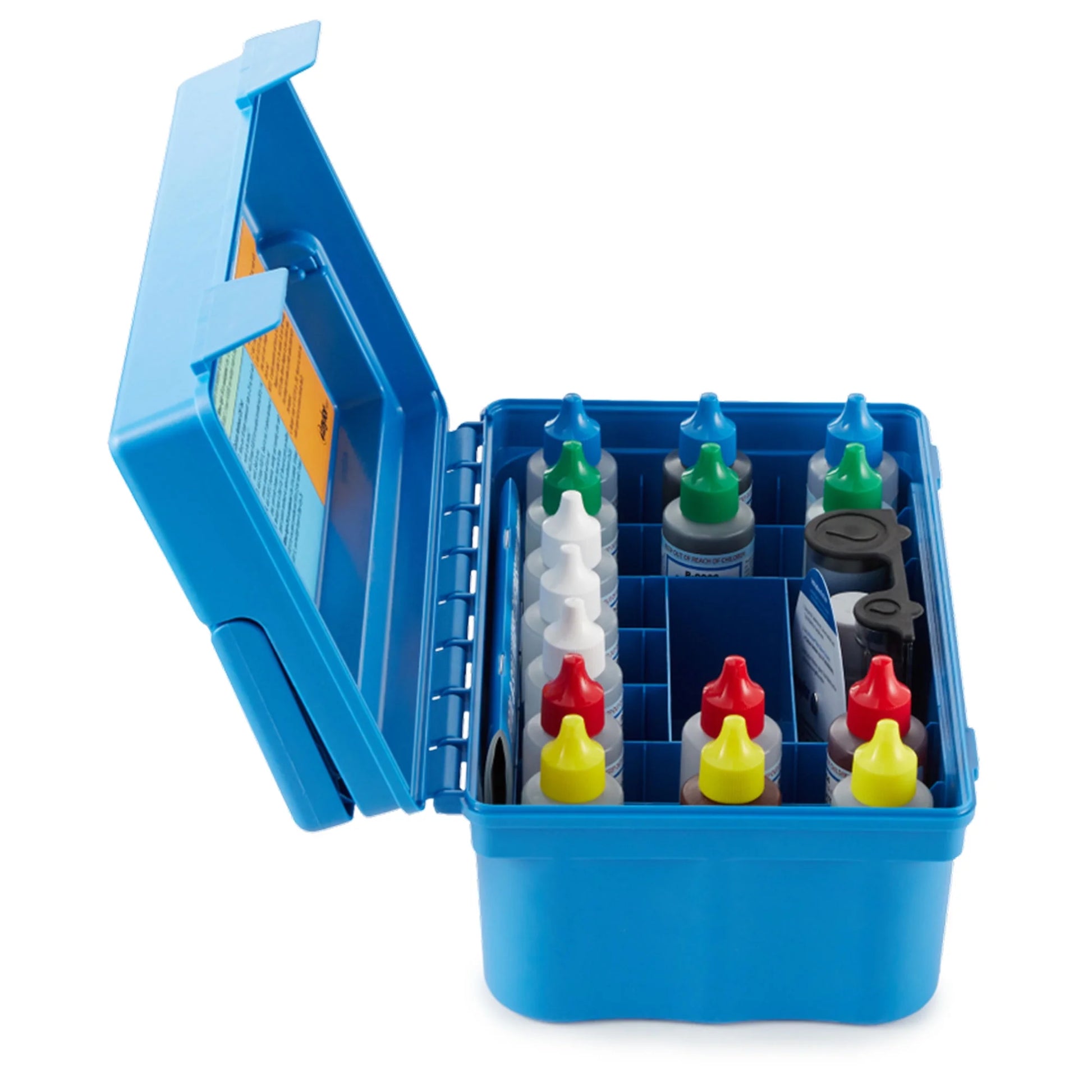 K-2005C 2000 Test Kit – Complete Swimming Pool Bromine & Chlorine pH Service Kit