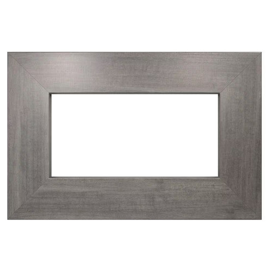 DIY Mirror Frame Kit in Gray Slate Mirror Not Included - 72 In. W X 42 In. H 