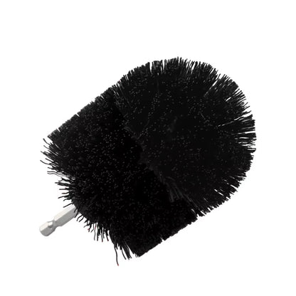 2/3.5/4/5" Drill Brush Power Scrubber Kit – Nylon Stain Polisher with Extender for Bathroom & Universal Cleaning