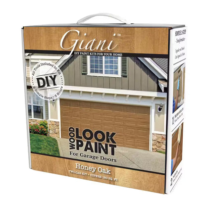 Premium Honey Oak 2-Car Garage Floor Covering Kit – Durable & Easy Install