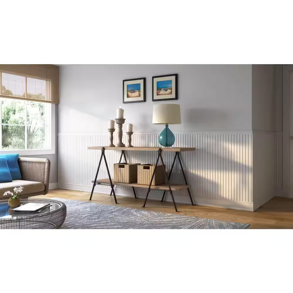 5/16 In. X 5-29/32 In. X 32 In. - 8 Lin. Ft. MDF Overlapping Wainscot Interior Paneling Kit