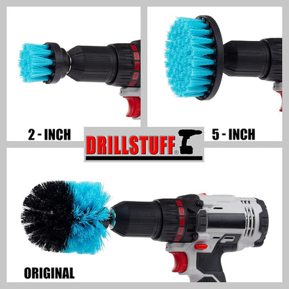 Aquatic Boat Cleaning Kit – Hull Brush Set, Deck Scrubbing Brushes, Spinning Drill Heads & Barnacle Removal Tools