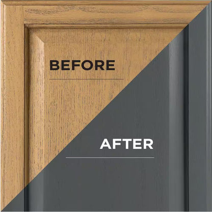 1 Qt. Satin Charcoal Interior Cabinet Paint Kit