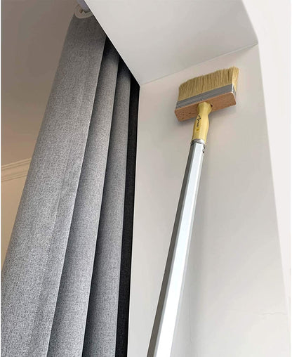 5-Inch Paint Brush Set – 6-Pack, Poly/Bristle Blend for Decks & Fences