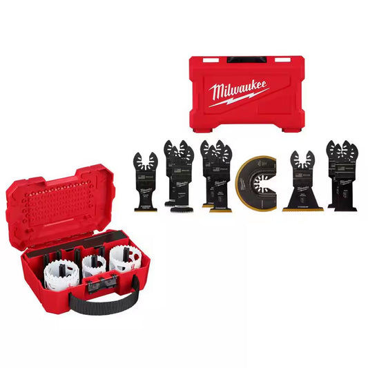 Hole Dozer 17-Piece Bi-Metal Hole Saw & Oscillating Multi-Tool Blade Kit