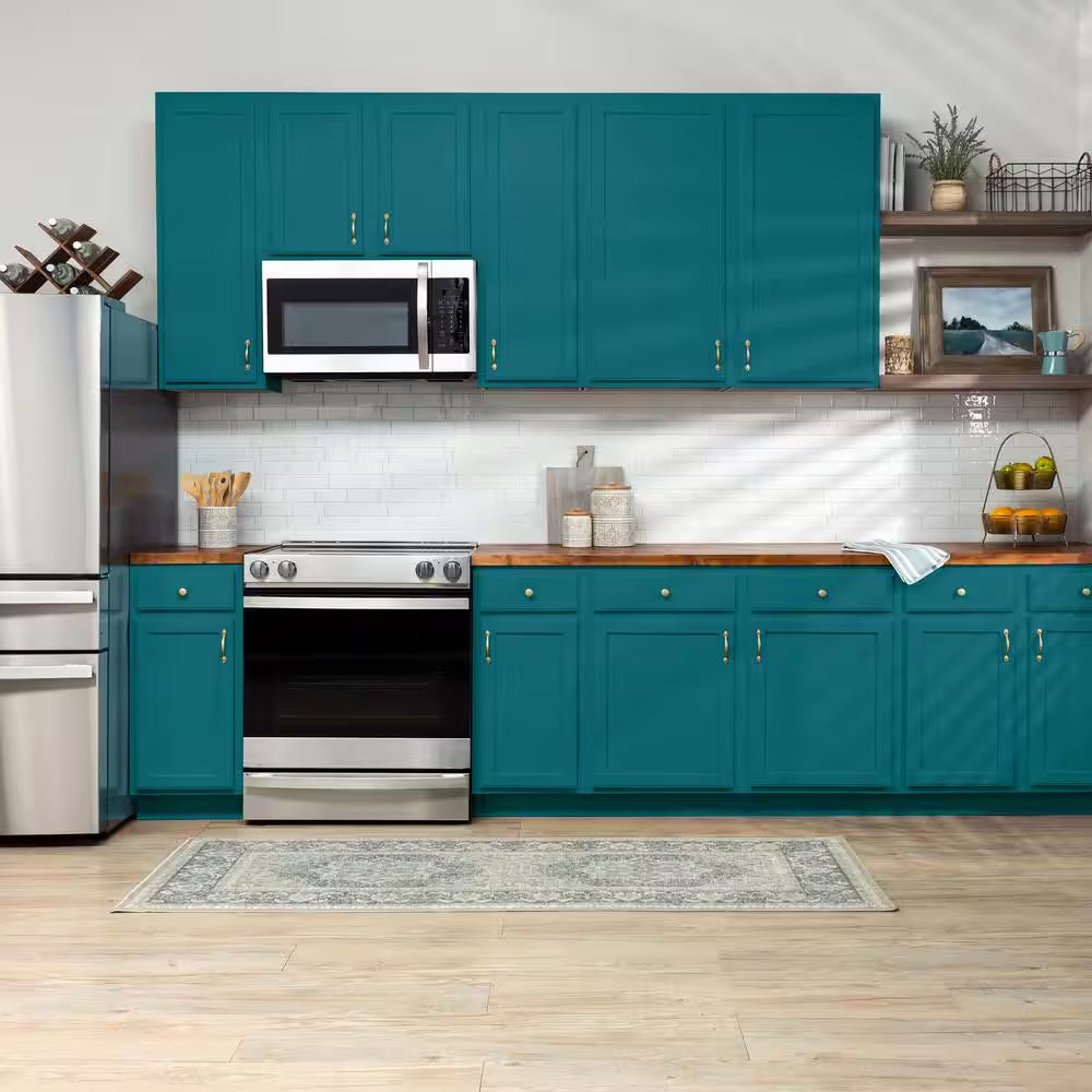 1 Qt. Satin Bayou Interior Cabinet Paint Kit