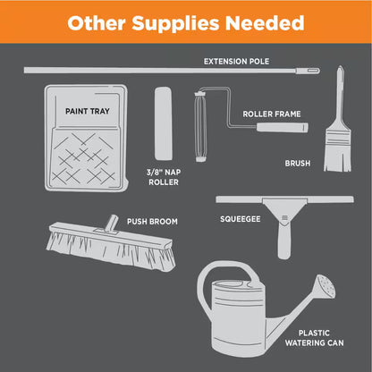 240 Oz. Tan Epoxy 1 Car Garage Floor Kit