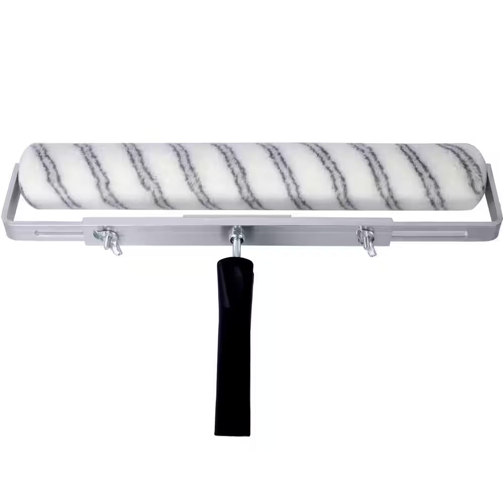 Complete 18" Paint Roller Kit – 5 Pieces, Shedless Covers & Adjustable Frame