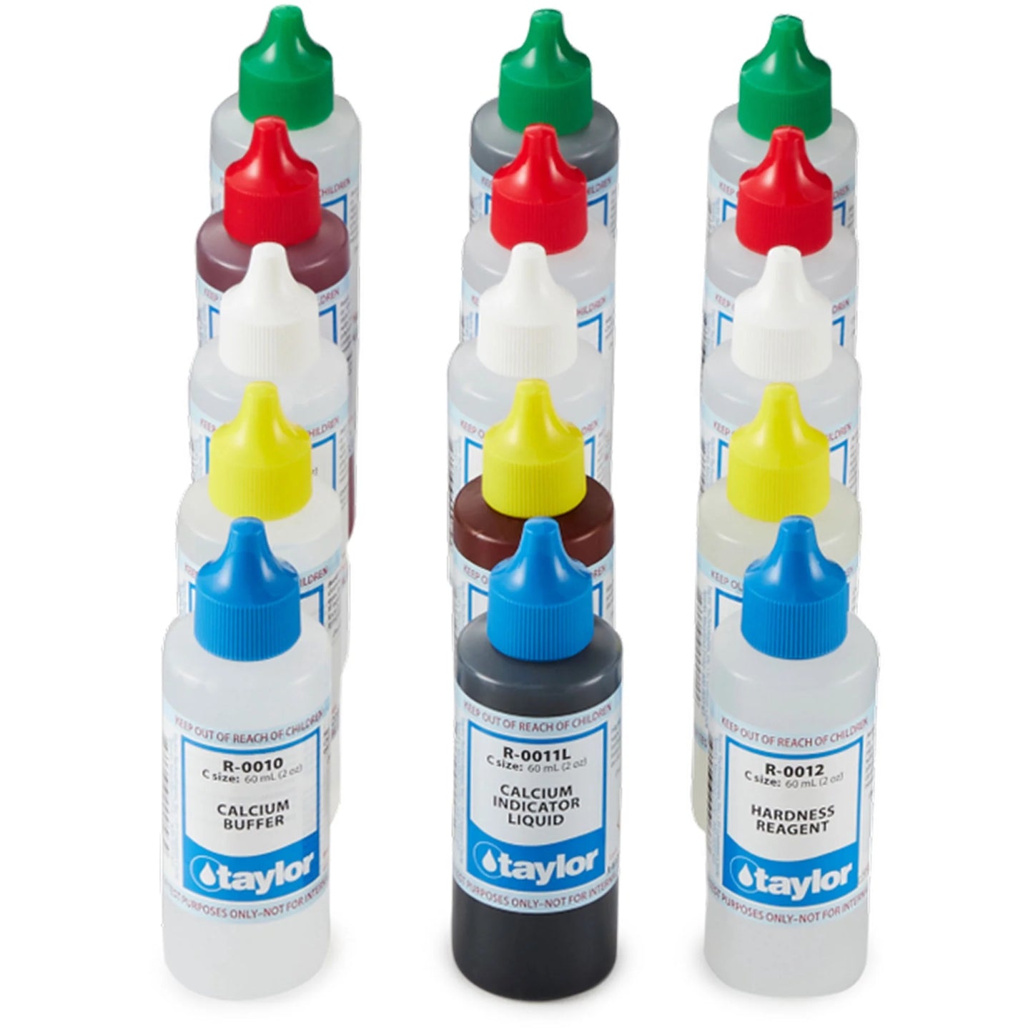 K-2005C 2000 Test Kit – Complete Swimming Pool Bromine & Chlorine pH Service Kit