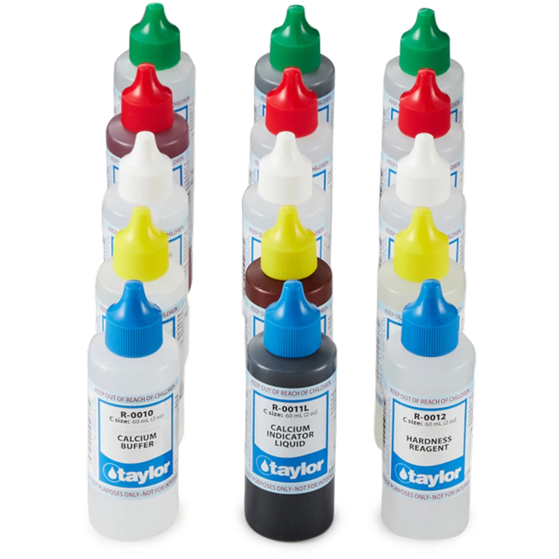 K-2005C 2000 Test Kit – Complete Swimming Pool Bromine & Chlorine pH Service Kit